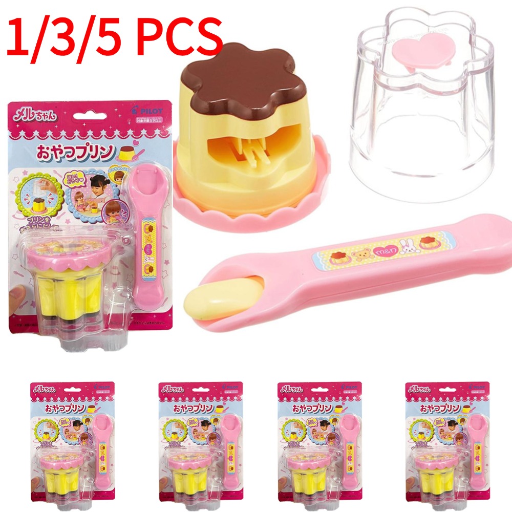 Japanese Lifestyle In Japanese - 1/3/5 Buah Set Puding Mainan Makan