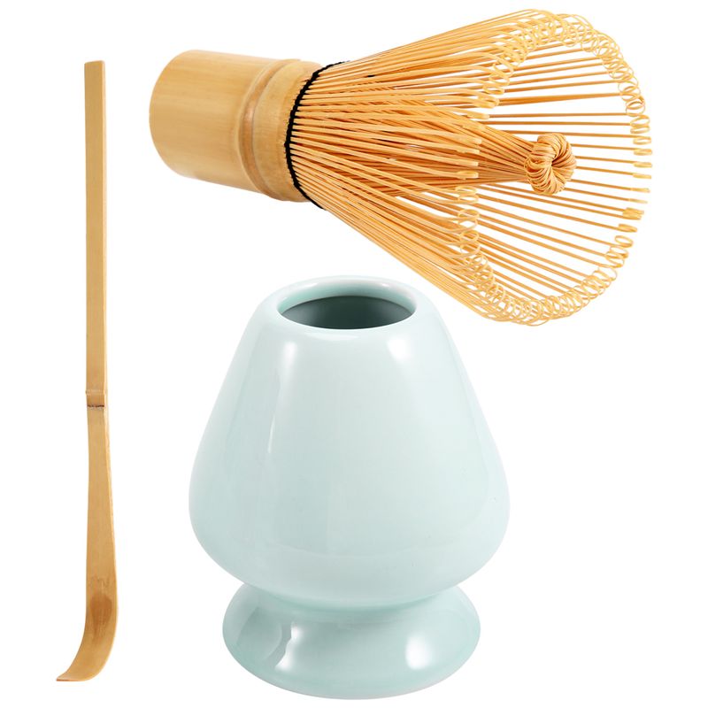 Bamboo Whisk Chasen - Set Pengocok Matcha A34R, Set Teh