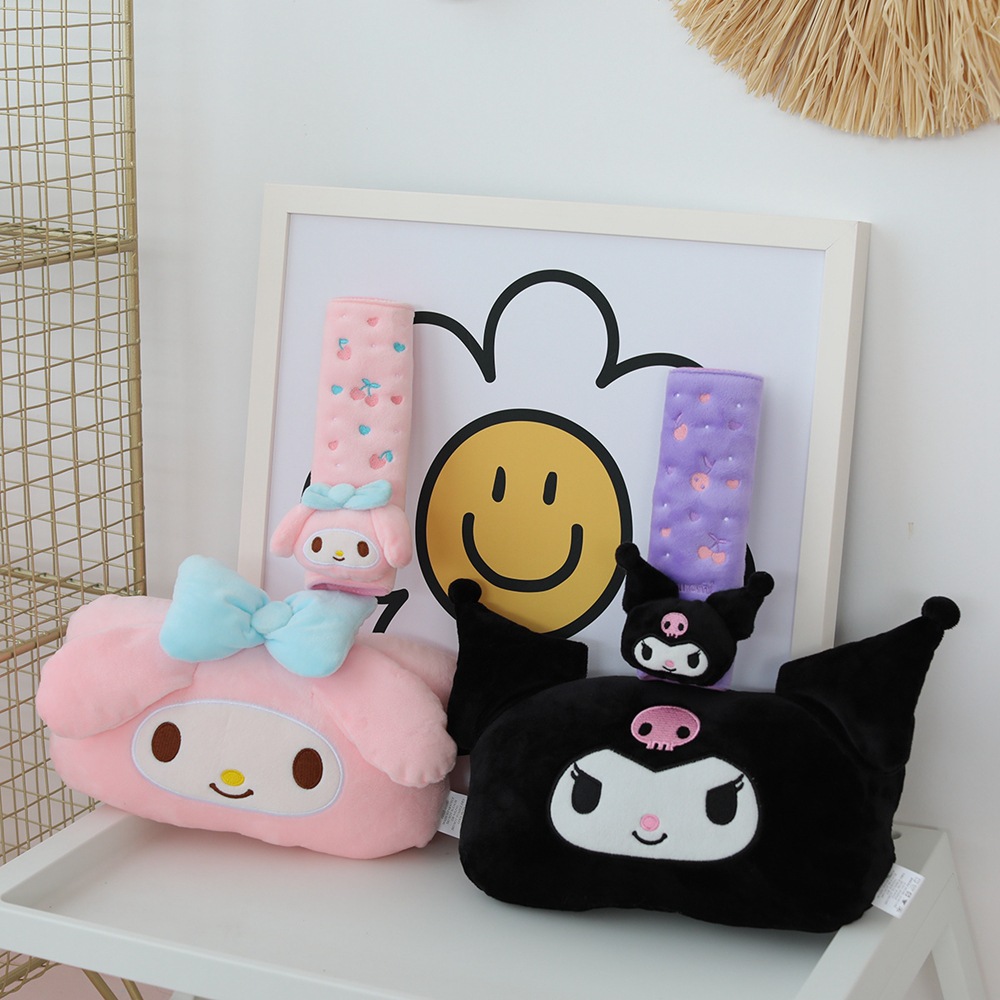 Japanese Lifestyle Goods - Penutup Sabuk Pengaman Sandaran Kepala Mobil