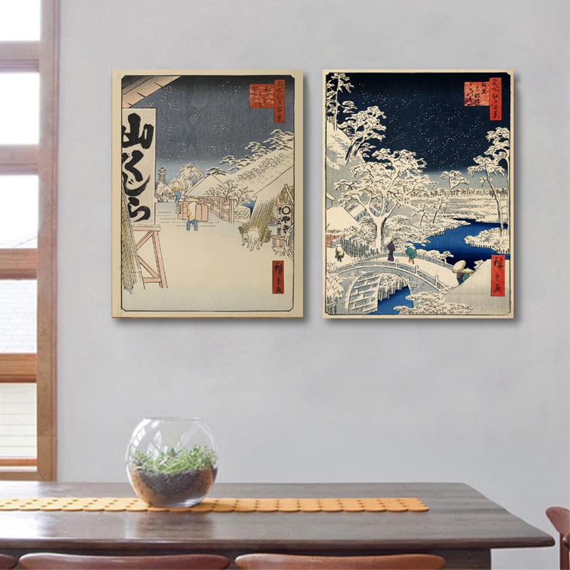 Poster Pemandangan Tradisional - Japanese Lifestyle Home ulasan dan harga