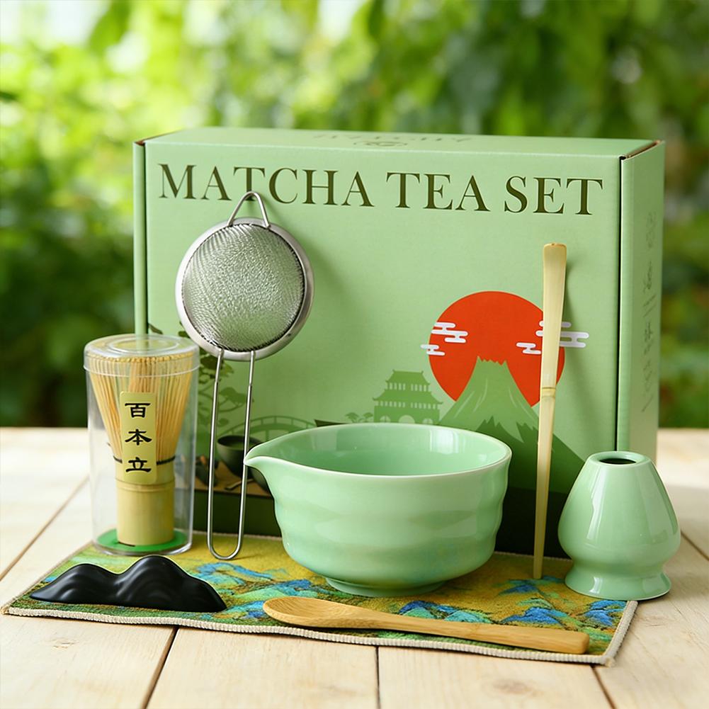 Set Teh Matcha Jepang Asli, Ma - Bamboo Whisk Chasen ulasan dan harga