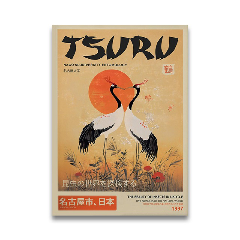 Poster Cetak Seni Dinding Kanv - Japanese Lifestyle Home ulasan dan harga