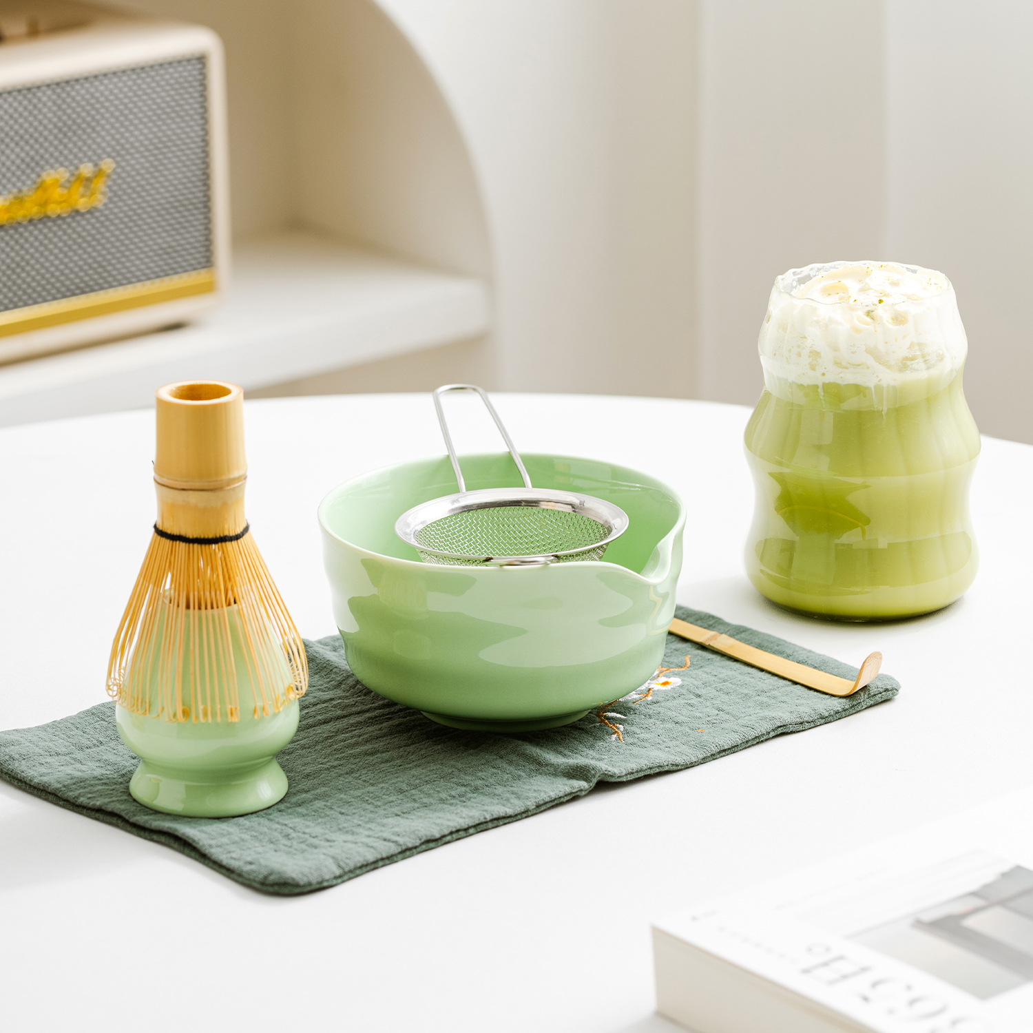 Set Teh Matcha Tiki Best Selli - Bamboo Whisk Chasen ulasan dan harga