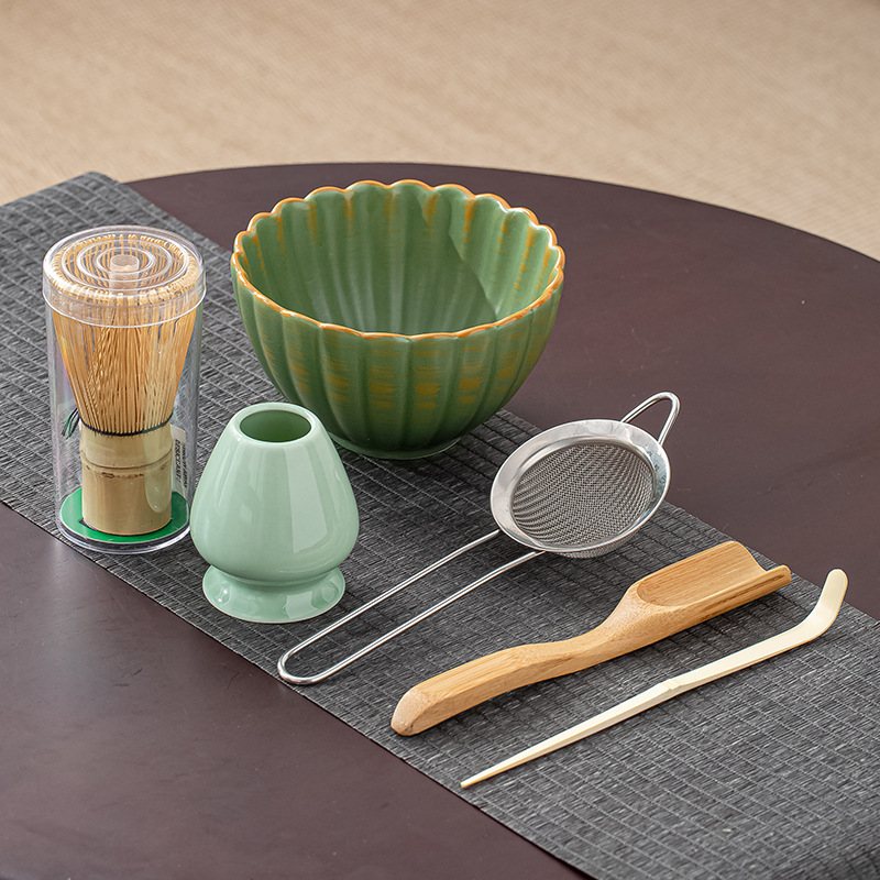 6pcs Set Alat Pengocok Matcha  - Bamboo Whisk Chasen ulasan dan harga