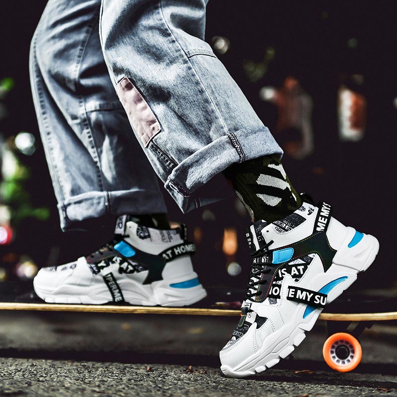Sneakers Pria Chunky Atasan Ti - Japanese Lifestyle Store ulasan dan harga