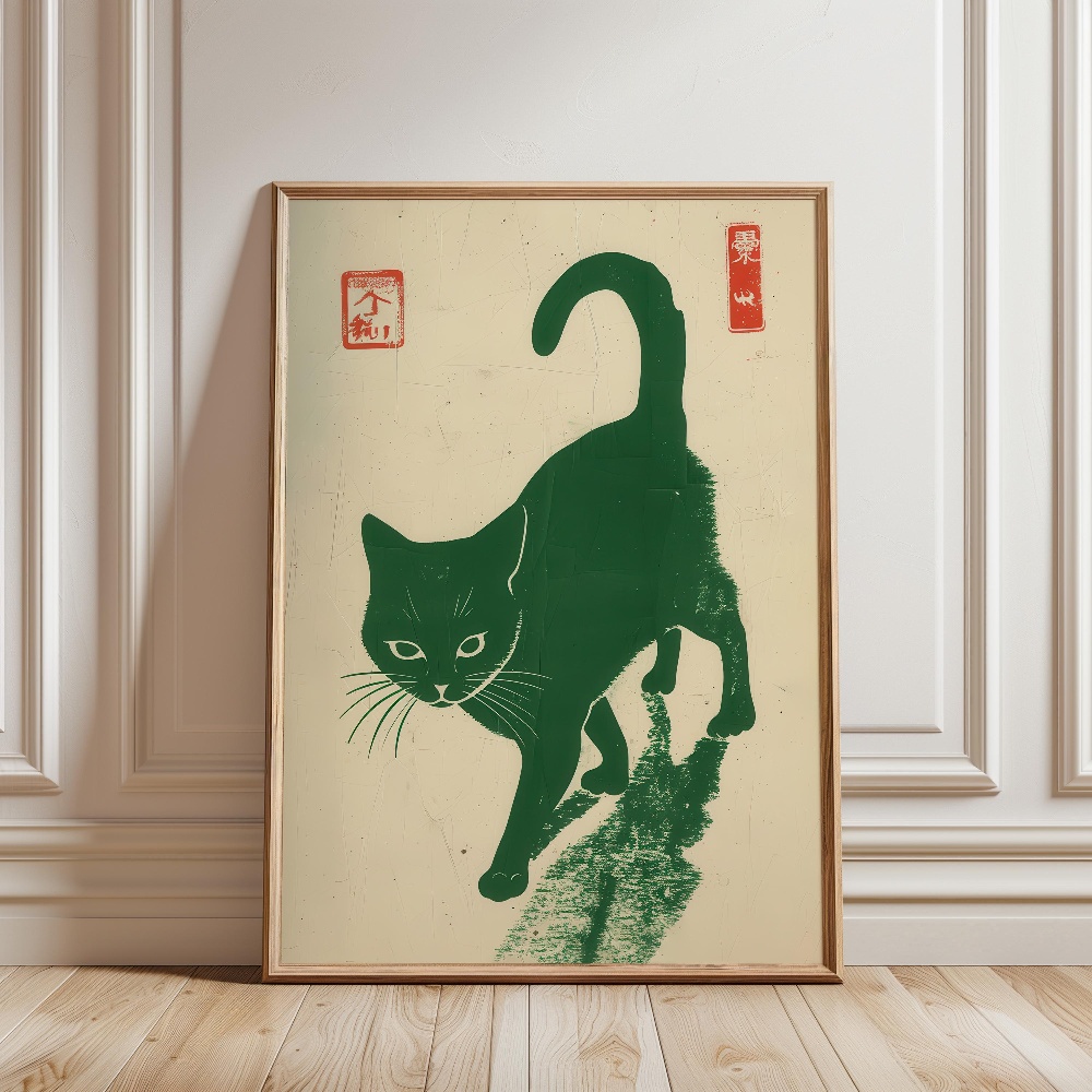 Kucing Hitam Makan Ramen Taman - Japanese Lifestyle Home ulasan dan harga