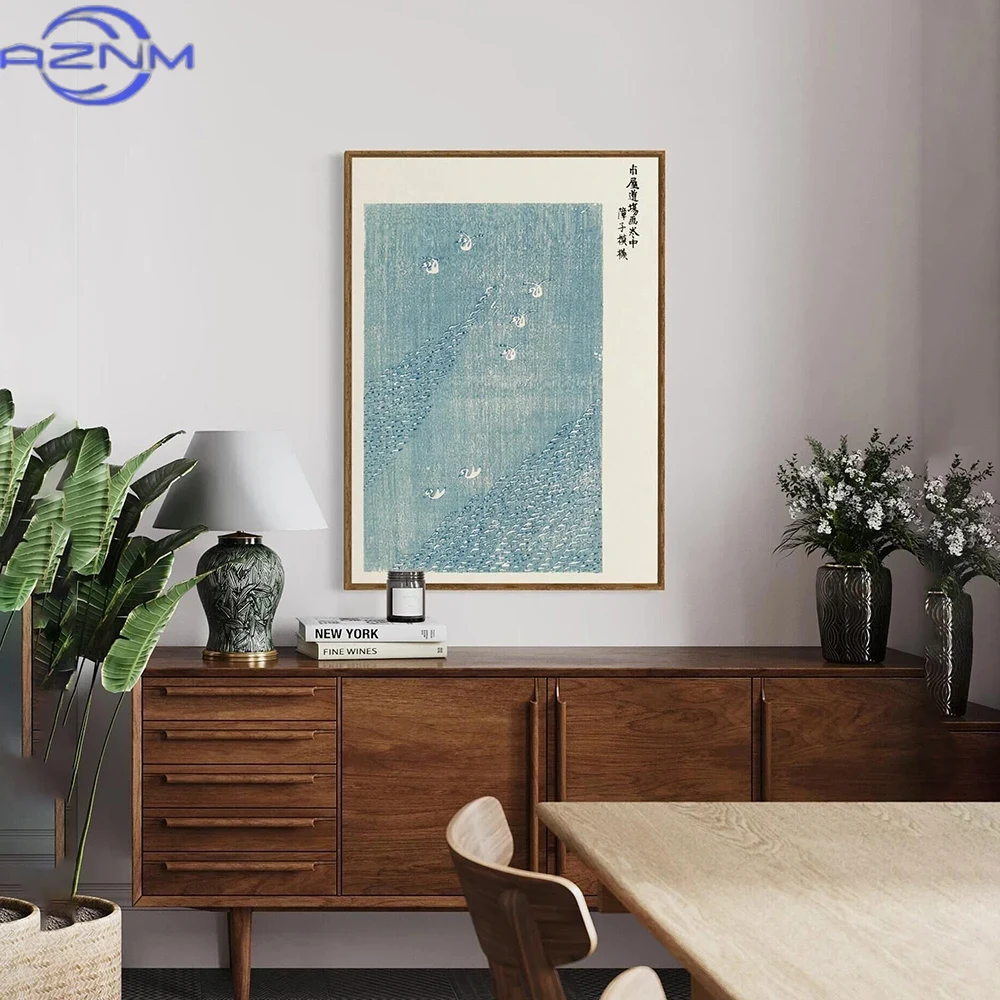AZNM Lukisan Dinding Kanvas Je - Japanese Lifestyle Home ulasan dan harga
