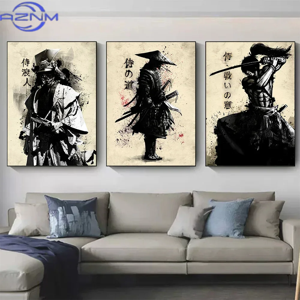 AZNM Lukisan Kanvas Poster Sen - Japanese Lifestyle In Japanese ulasan dan harga