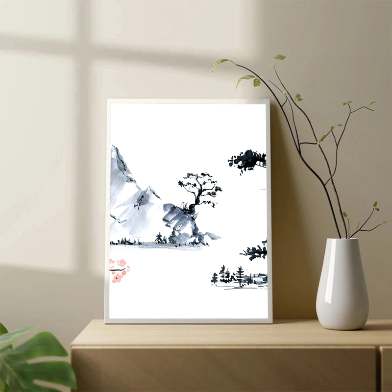 Poster Lukisan Minyak Kanvas P - Japanese Lifestyle Home ulasan dan harga