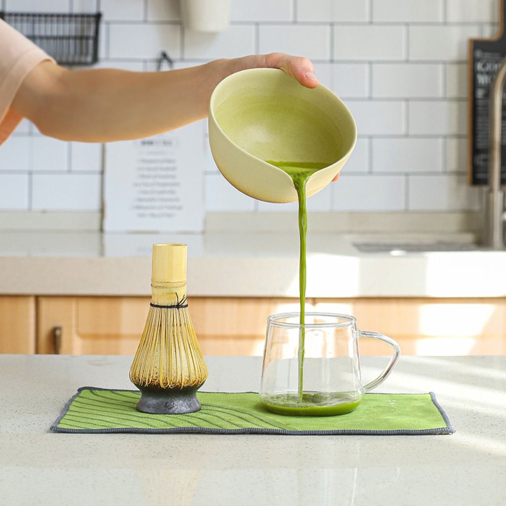 4 Buah Set Teh Matcha Jepang K - Bamboo Whisk Chasen ulasan dan harga