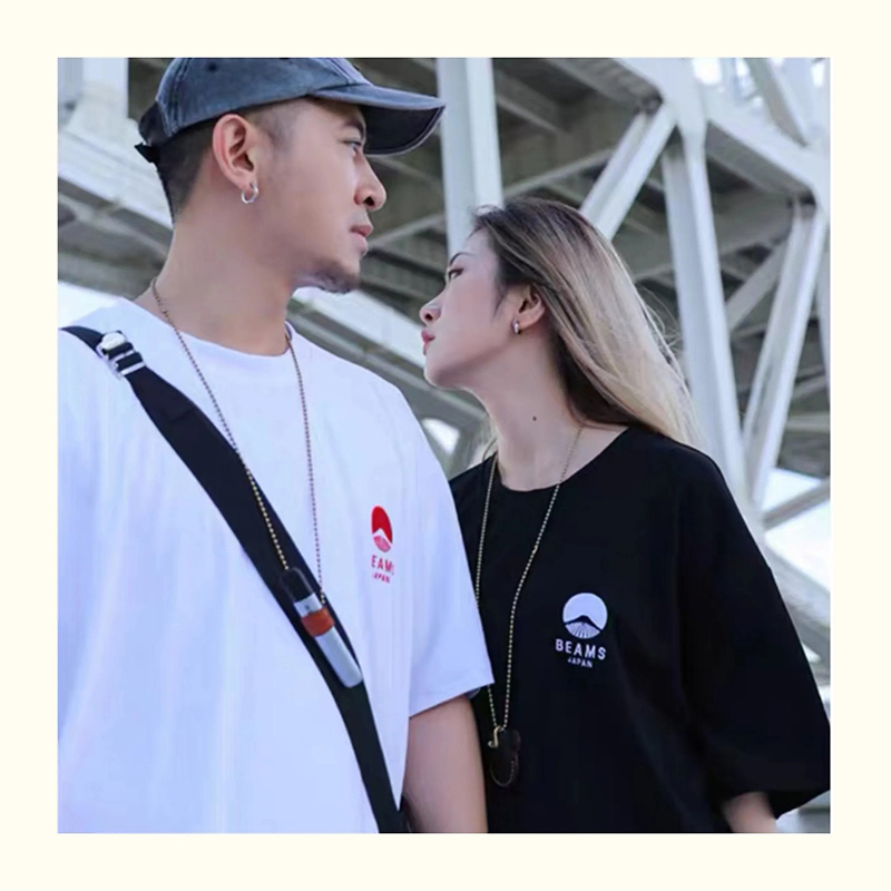 Kaus Pasangan Longgar Katun Pr - Japanese Lifestyle Goods ulasan dan harga