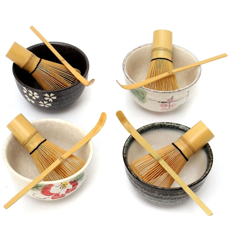 Set Hadiah Cangkir Teh Hijau J - Bamboo Whisk Chasen ulasan dan harga